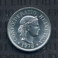 CHF___0.10 1973 stgl * nigelnagelneu! 10 Rappen