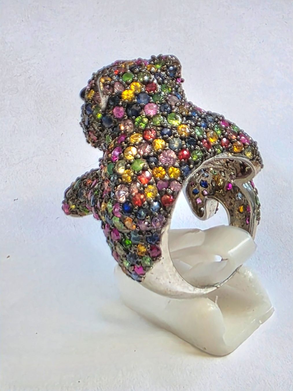 Bagues: Panther Design Ring Edelsteine – Neuf (Voir description) à Zürich par benedikt12 6