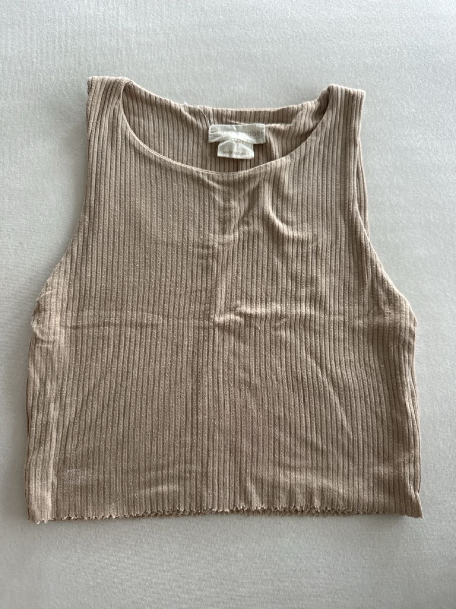 Tops: Croptop, beige, Gr. S – Gebraucht aus Wattenwil von nid_p9fx