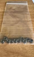 10x Flanged Ball Bearings 3x7 x3Fmm – Metal Shield – New