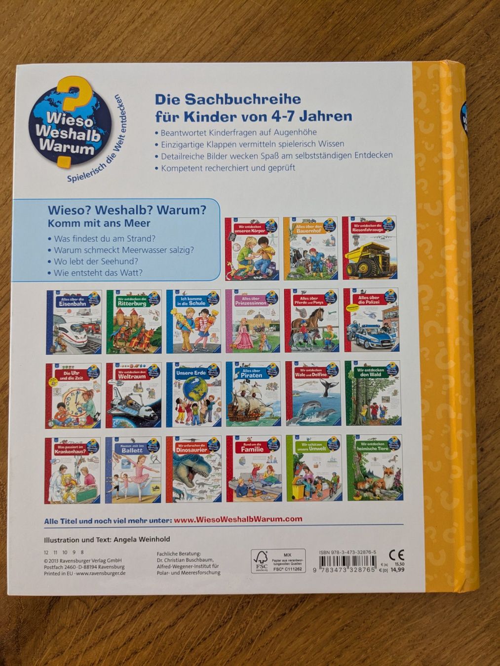 Libri: Komm mit ans Meer: Wieso Weshalb Warum ? – Usato da Wohlen AG venduto da merkur0300 5