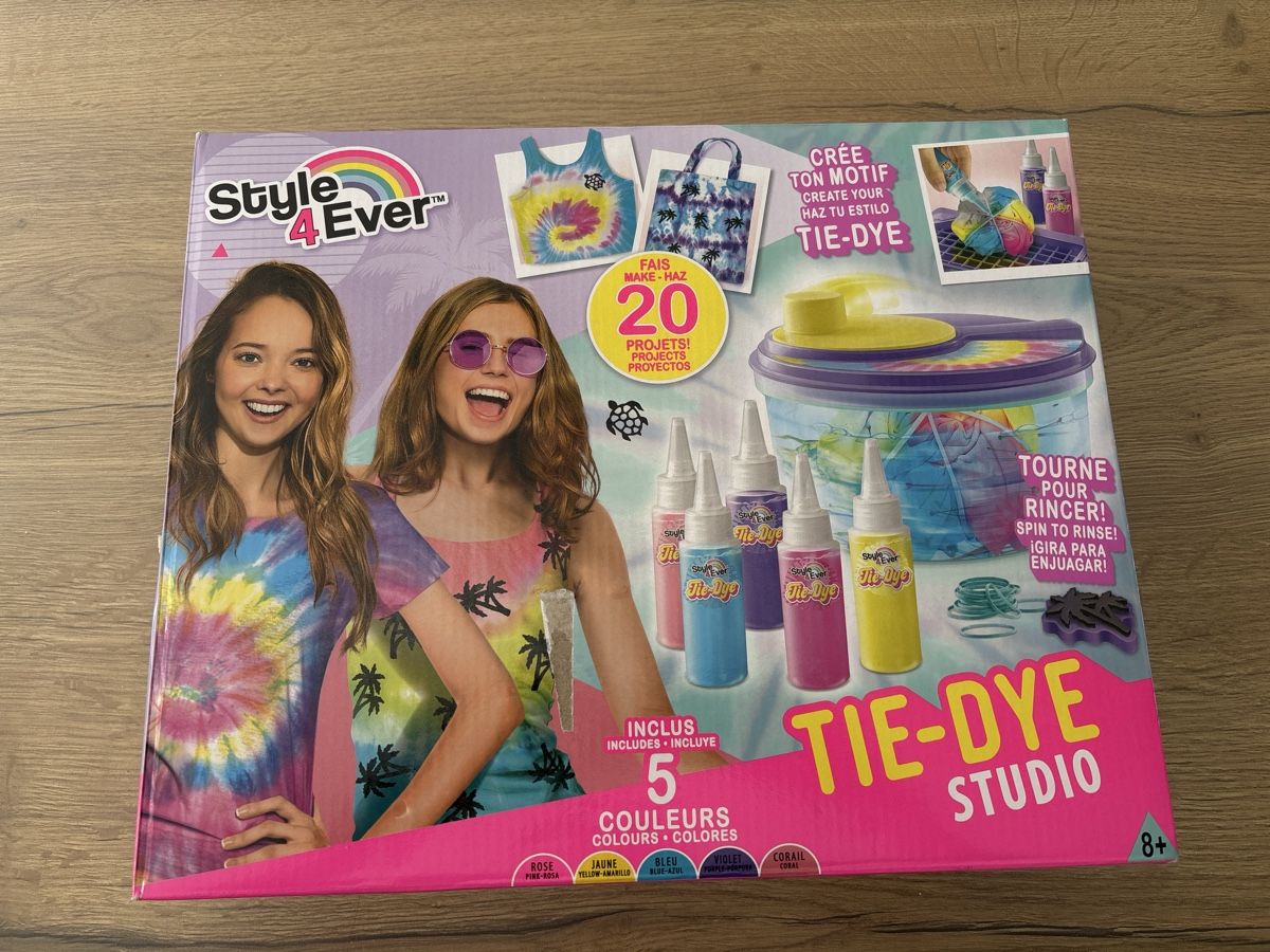 Kit bricolage: Style 4 Ever Tie-Dye Studio, neuwertig, komplett! – Nuovo (secondo la descrizione) da Niederwil AG venduto da pat_l6fn