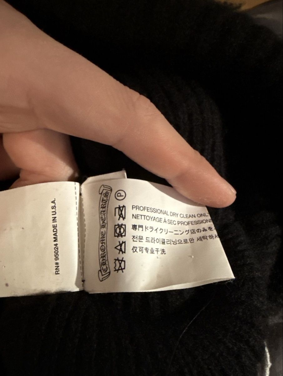 Chrome Hearts Copricapi, berretti & cappellini: Chrome Hearts Beanie Cashmere – Nuovo (secondo la descrizione) da Luzern venduto da shopynow 7