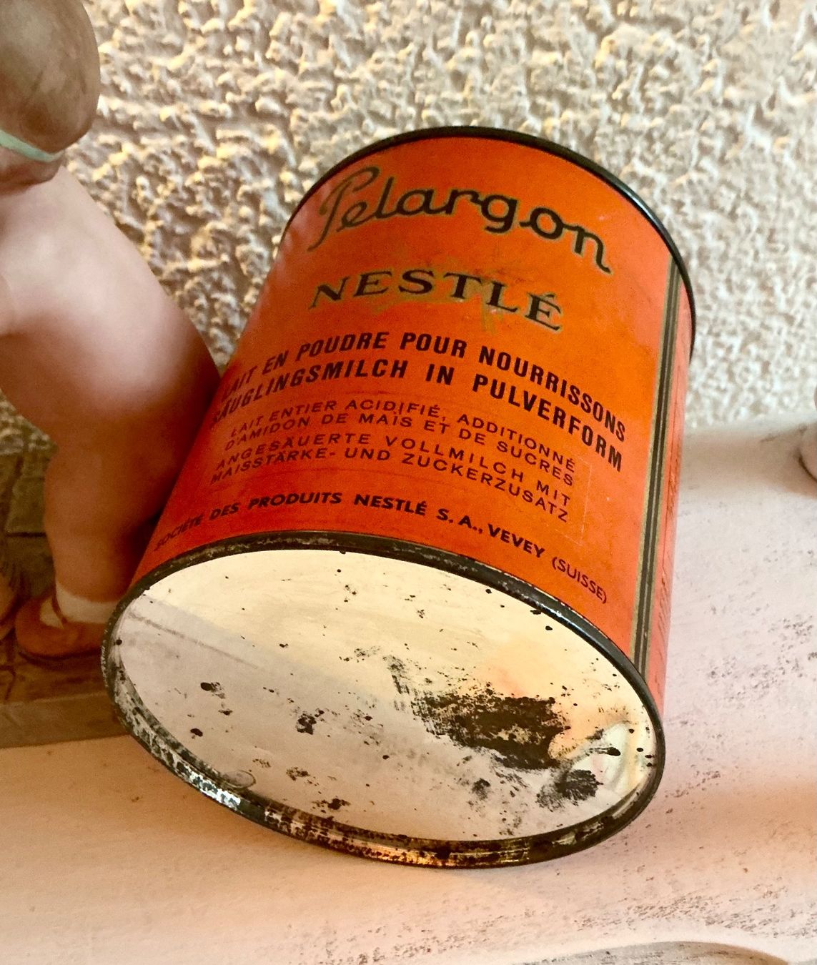 Barattoli: ANTIKE PELARGON BLECHDOSE – Usato da Zell LU venduto da Silvermemory 4