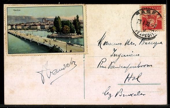 Cartoline postali: AK Basel, Barfüsserplatz mit Straßenbahn – Usato da Berlin venduto da bartko-reher 1