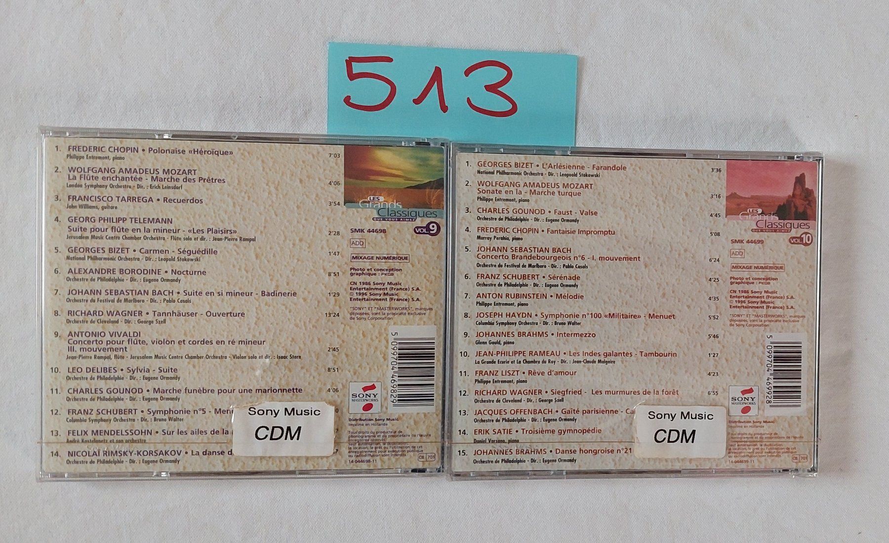 CD: 9 CD ov Klassik Sampler,  auch Einzeln möglich – Usato da Uitikon Waldegg venduto da Smeragol 4