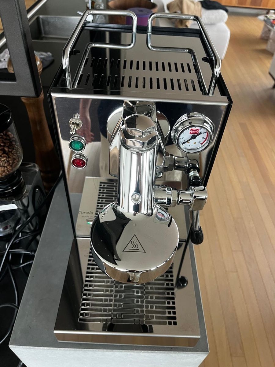 Quick Mill Macchine per caffè & Macchine per espresso: Carola Evo E61 + Grinder - coffee machine – Usato da Zürich venduto da max_kn9q 3