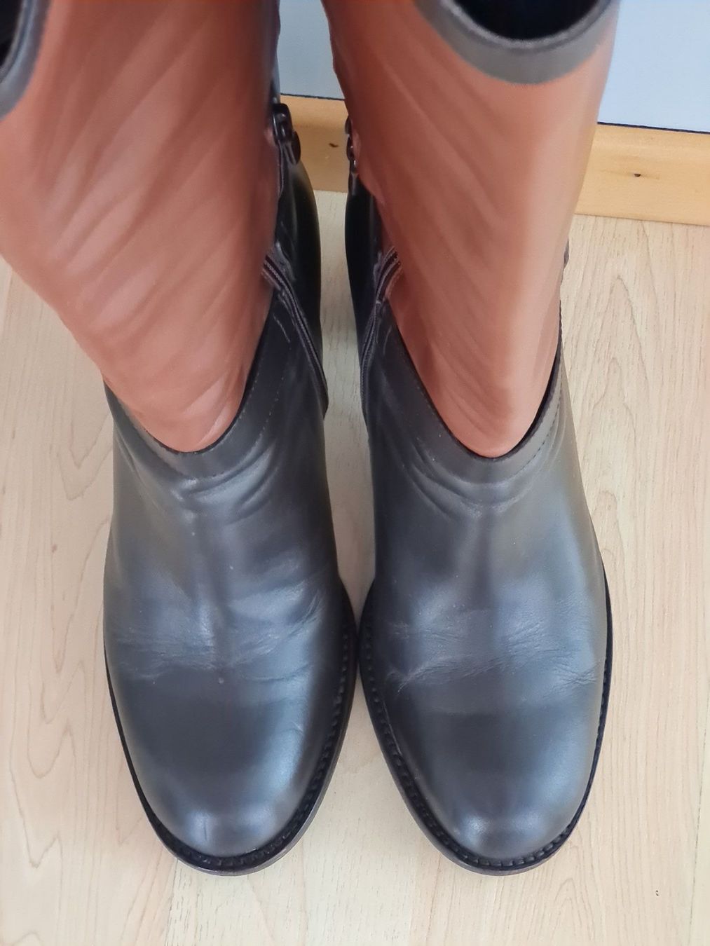 Navyboot Damenschuhe: Stiefel Navyboot wie neu – Gebraucht aus Rotkreuz von tat_8zds 3