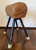 Cheval d'arçons Alder & Eisenhut vintage cuir