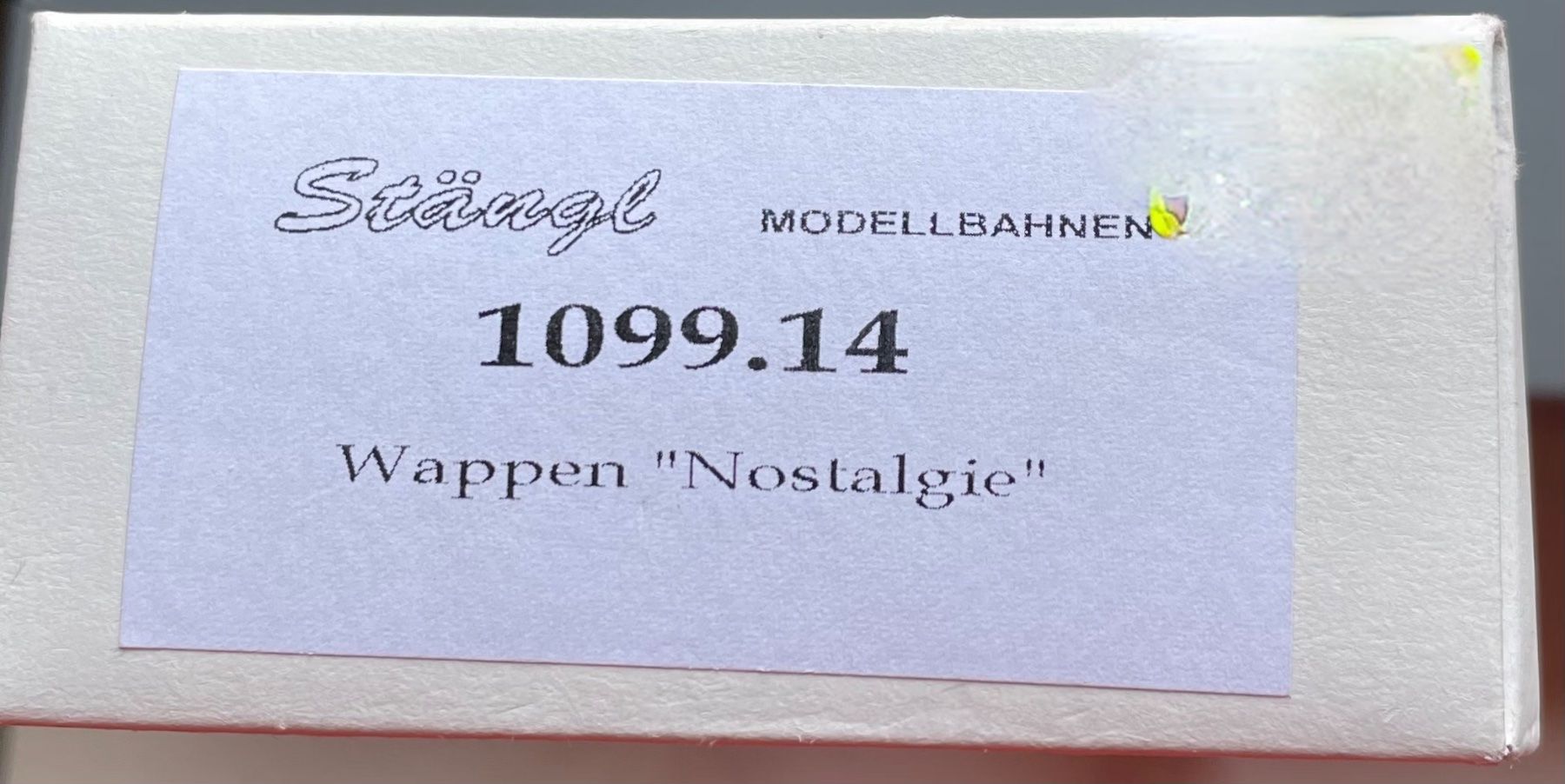 Modellini di ferrovie: 1099.14 Stängl E-Lok Mariazeller Bahn – Nuovo e nell'imballaggio originale da Root venduto da dioramabau 3