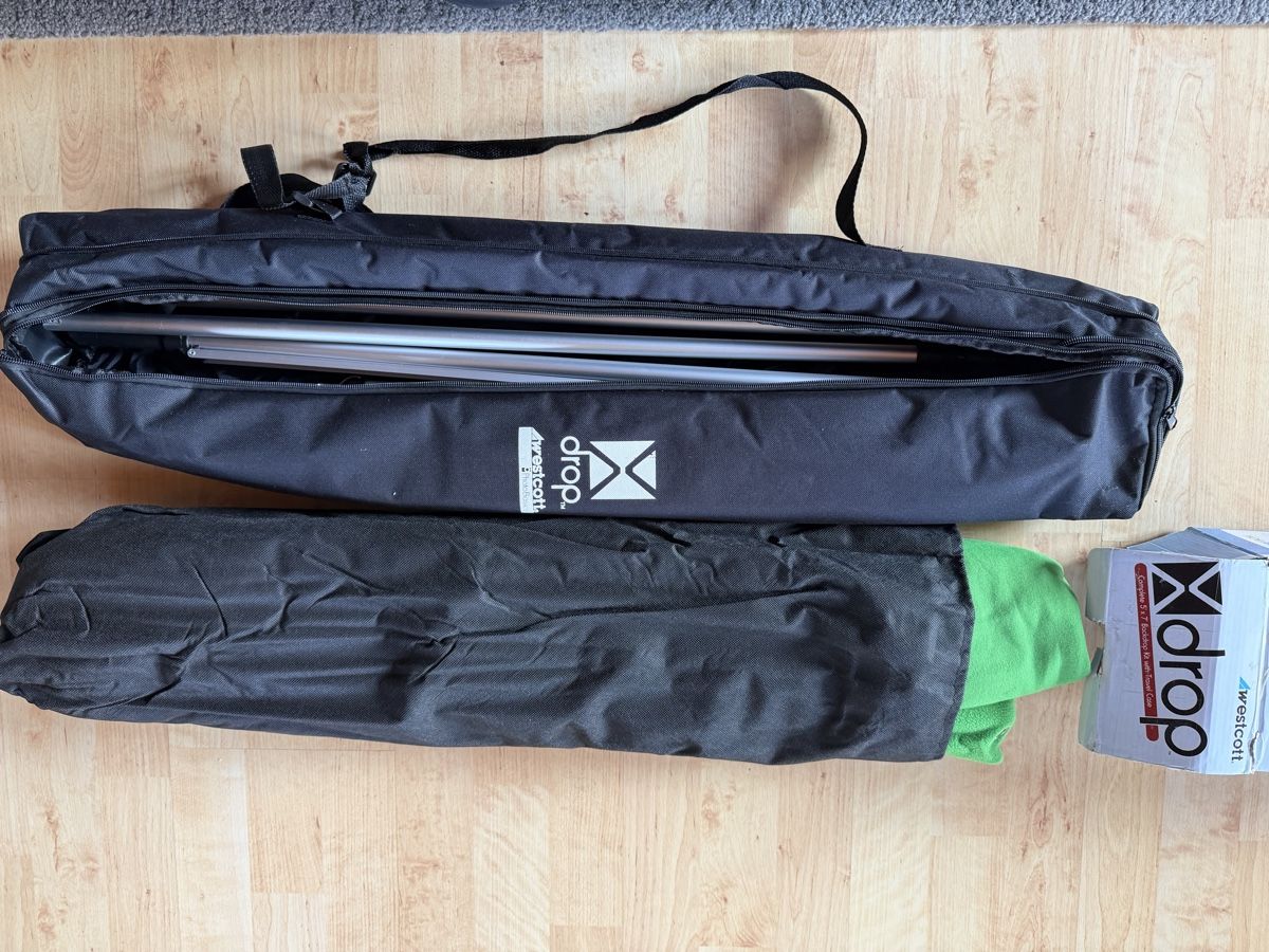 Altri Accessori: Westcott Green box X-Drop Hintergrundstativ  – Nuovo (secondo la descrizione) da Gottlieben venduto da Brento 2