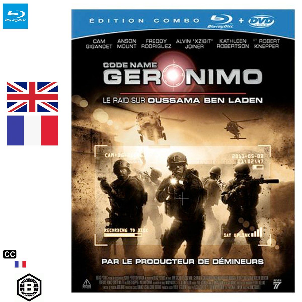 Tutti i DVDs: Code Name : Geronimo (2012) - Blu-ray + DVD – Usato da Semsales venduto da __Florian__