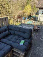 Palettenlounge komplett mit Kissenbox