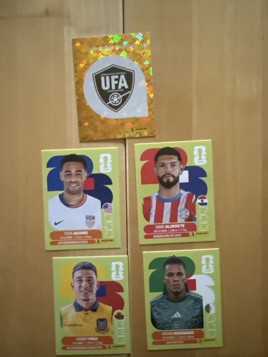 Panini Carte collezionabili: 5x Panini-Bilder – Nuovo (secondo la descrizione) da Ulisbach venduto da PET-030