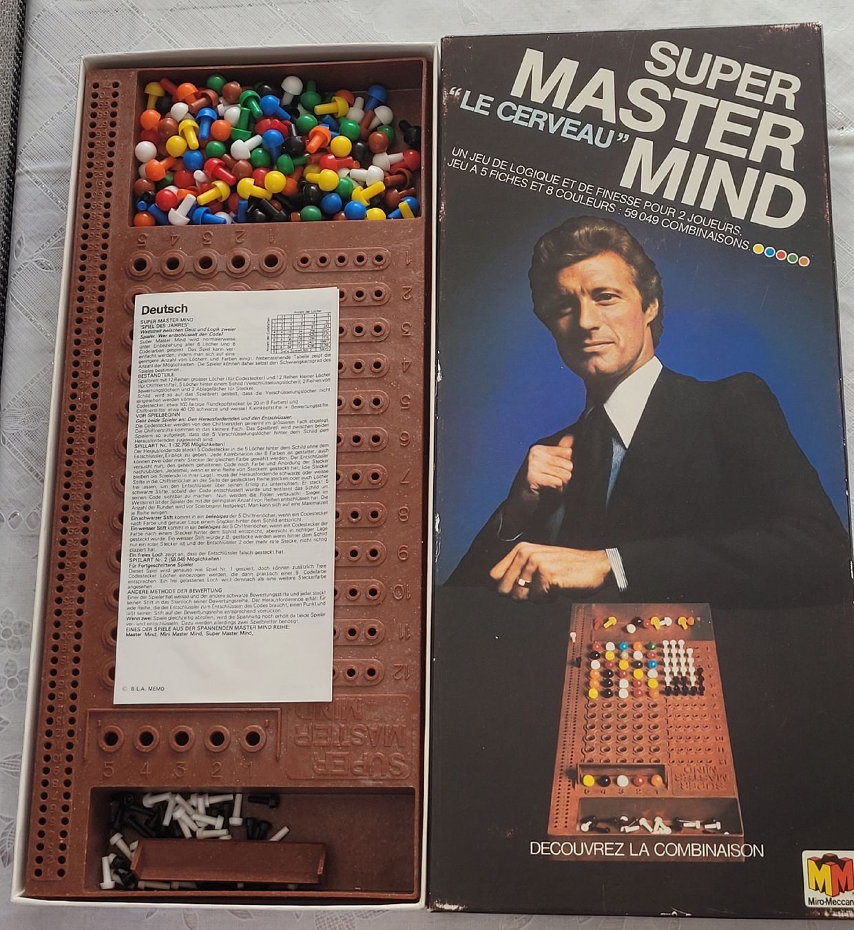 Giochi: Neuwertig SUPER MASTERMIND plus Mini Mastermind  – Nuovo (secondo la descrizione) da Buttikon SZ venduto da Renco 1