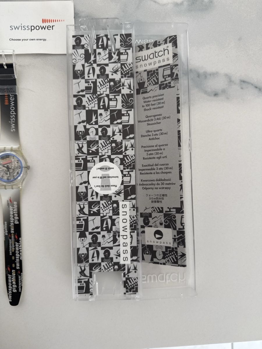 Swatch Orologi: Swisspower Gigathlon Swatch – Nuovo (secondo la descrizione) da Muri AG venduto da fab71 3