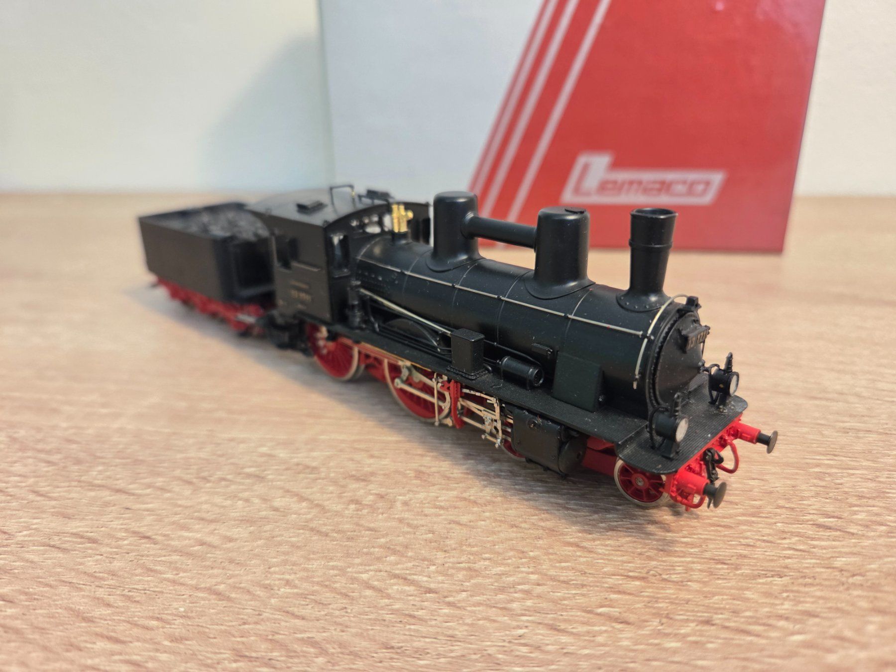Lemaco Modellini di ferrovie: Lemaco Dampflok BR 13 DRG H0 – Nuovo e nell'imballaggio originale da St-Aubin-Sauges venduto da Lo_Go 2