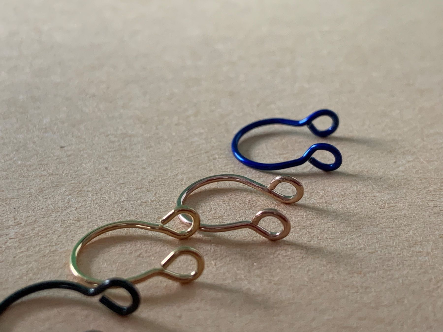 Gioielli per piercing: Nasen-piercing (ohne Loch )4er SET – Nuovo (secondo la descrizione) da Laufen venduto da Bellavitaboom 2