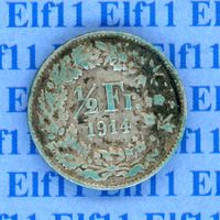 CHF___0.50 1914 s+ 50 Rappen