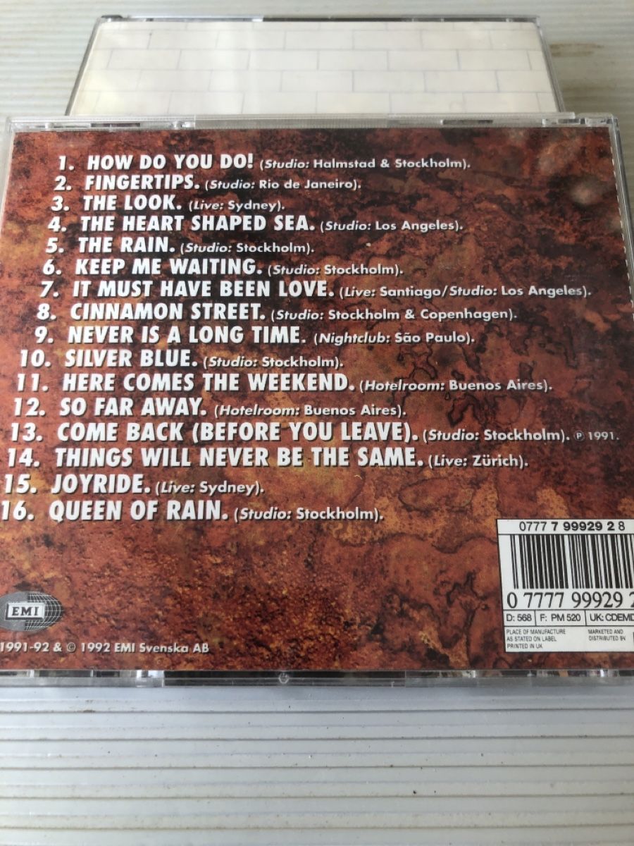 CD: Roxette CD Tourism  – Usato da Flaach venduto da rubo7 2