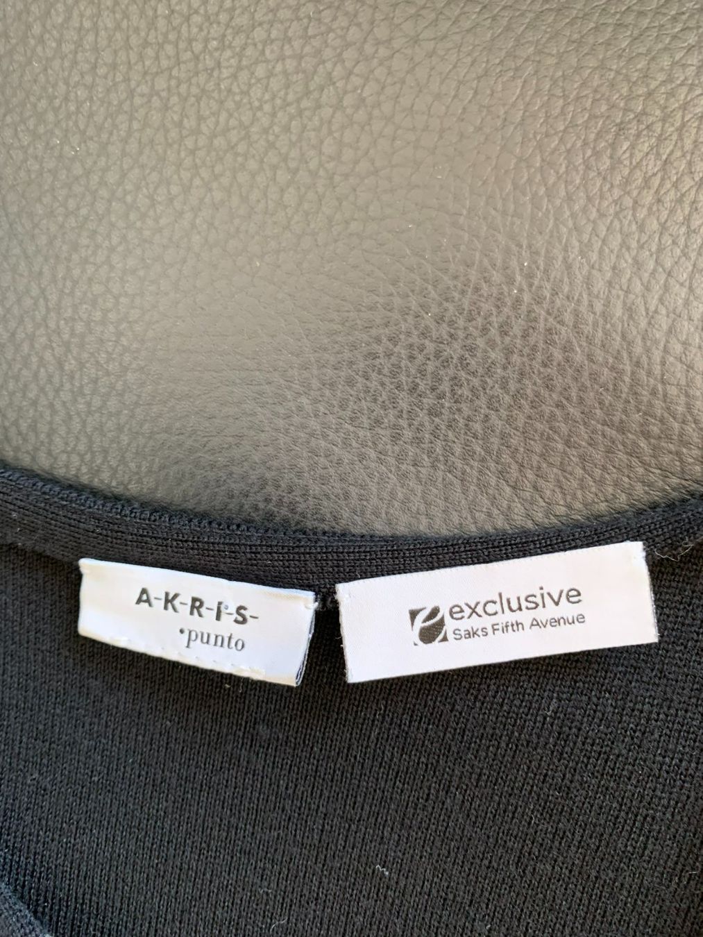 Akris Vestiti: AKRIS: Lässiges Woll-Kleid mit gestreiftem Einsatz, 40 – Usato da Luzern venduto da paulablue 6