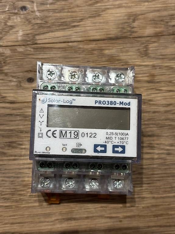 Misurare: Solar-Log PRO380-Mod Drehstromzähler 100 A / Modbus – Usato da Wald ZH venduto da esramuedespacher