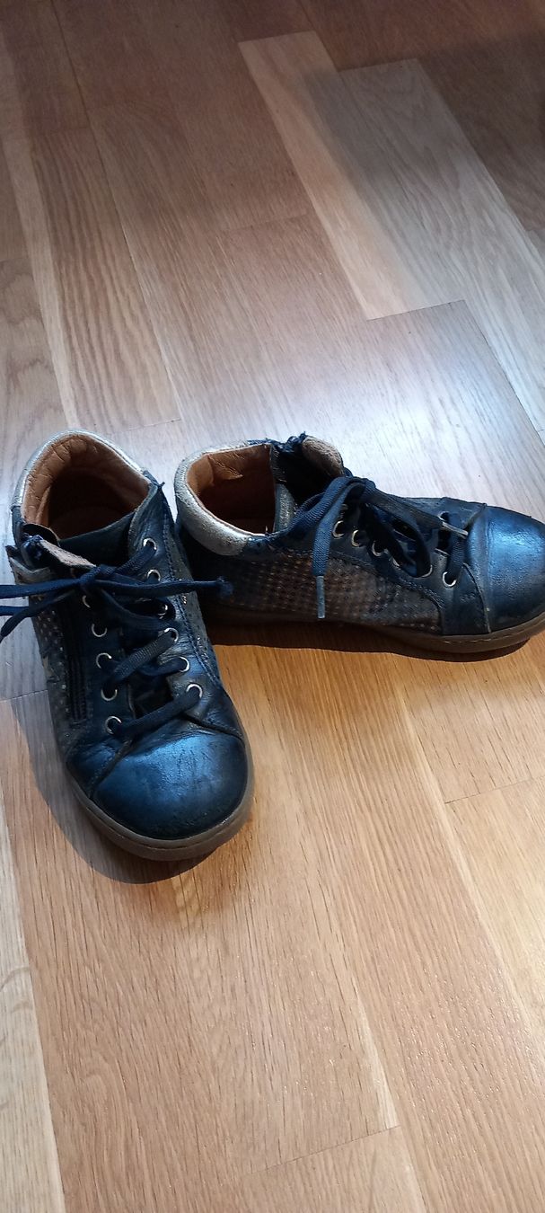 Schuhe für Jungen: Kinder Halbschuh, Leder, gr. 27 – Gebraucht aus Oberburg von liawit 4