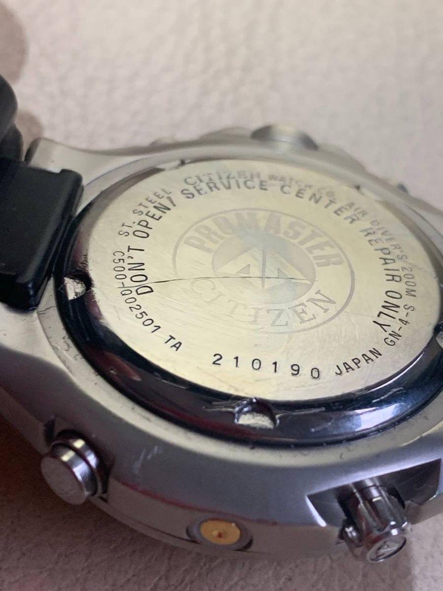 Citizen Orologi: Citizen Promaster Aqualand C500 Diver 200m – Usato da Schaan venduto da nan_2pg2 4