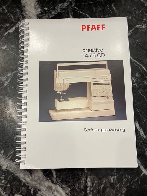 PFAFF Creative 1475 CD Näh/ Stickmaschine Kaufen auf Ricardo