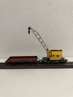 Kranwagen mit zusatz wagen  Modeleisenbahn