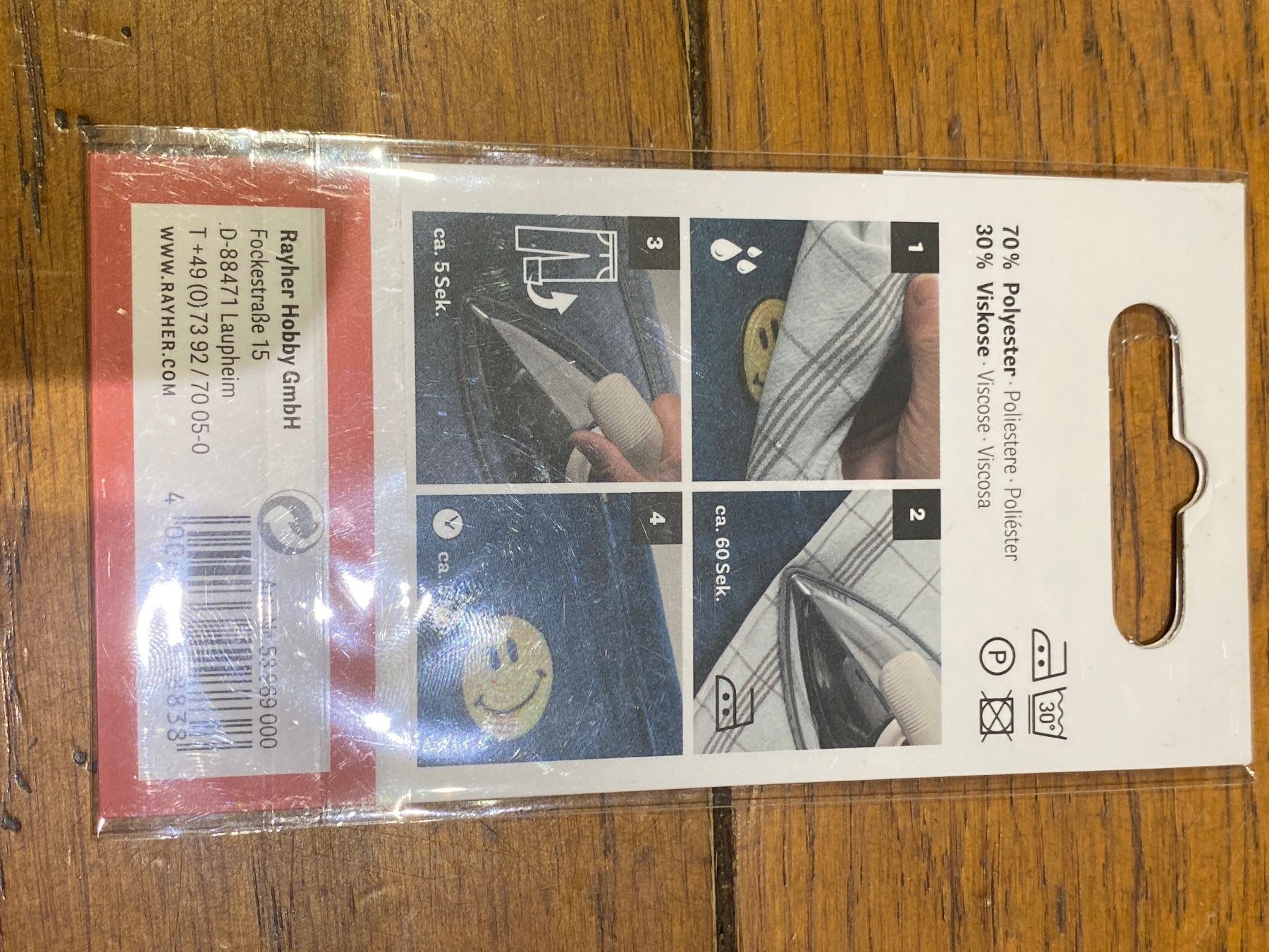 Toppe: aufbugelmotive patch repasser – Nuovo e nell'imballaggio originale da Lajoux JU venduto da Briard0 1