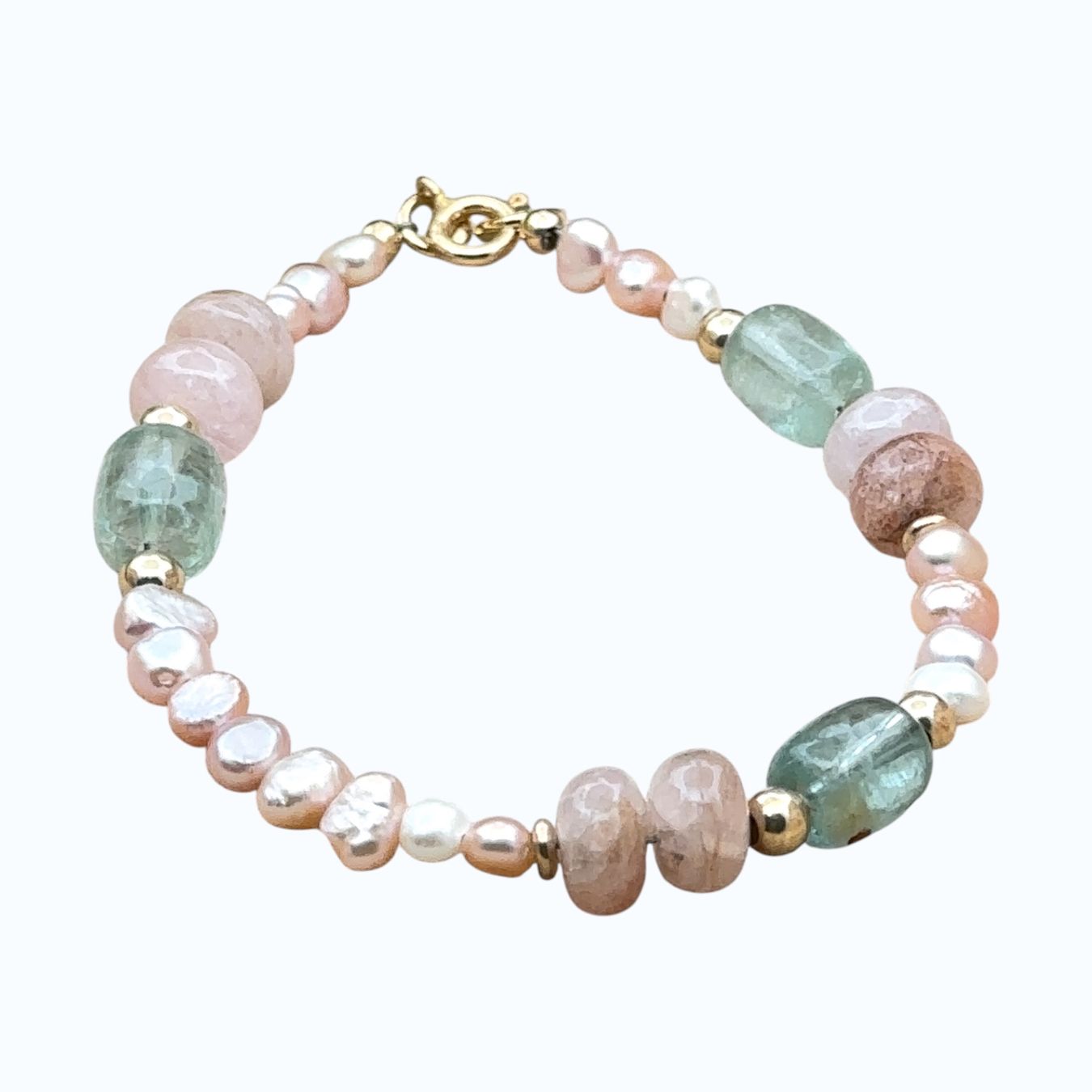 Olga Ribler Armbänder & -reifen: Perlenarmband mit bunten Edelsteinen – Neu (gemäss Beschreibung) aus Luzern von MonikaS03 1