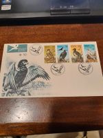Enveloppe illustrée avec timbres SWA - Oiseaux rares!