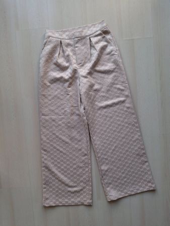 Stoffhose Straight Elli White Gr. S