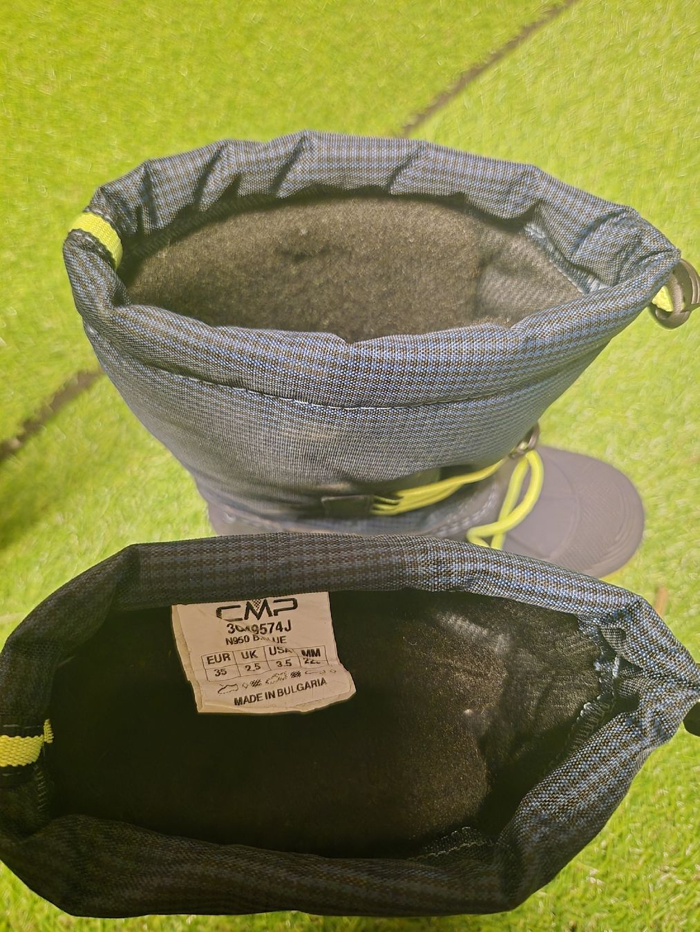 CMP Scarpe per ragazzi: CMP Winterstiefel blau gelb Grösse 35  – Usato da Zürich venduto da RaffaelaT 3
