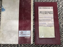 VW Porsche 914 Pflegepass Serviceheft Edition 3/70