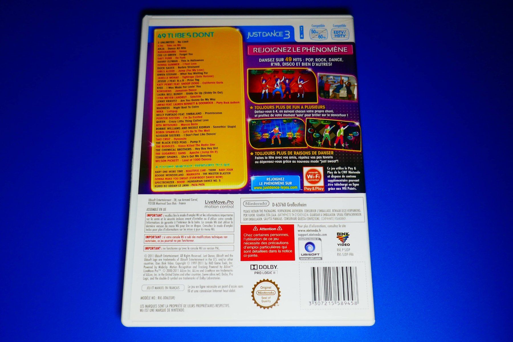 Nintendo Spiele: Just Dance 3 - Nintendo Wii – Gebraucht aus Vuarrens von Espace-Retro 2