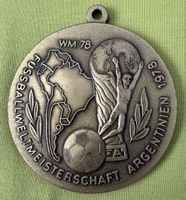 Fussball Weltmeisterschaft WM 78 Argentinien Medaille