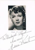 Jean Kent 1921-2013 Autogramm signiert Vintage Foto 10x15cm