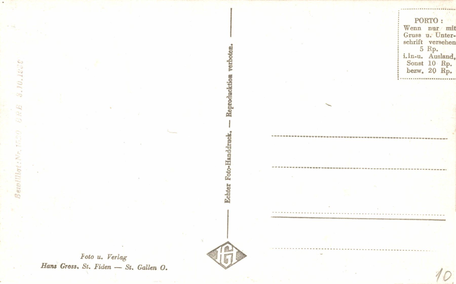 Cartes postales: Altstätten St. G. – D'occasion à Bronschhofen par Astore 1
