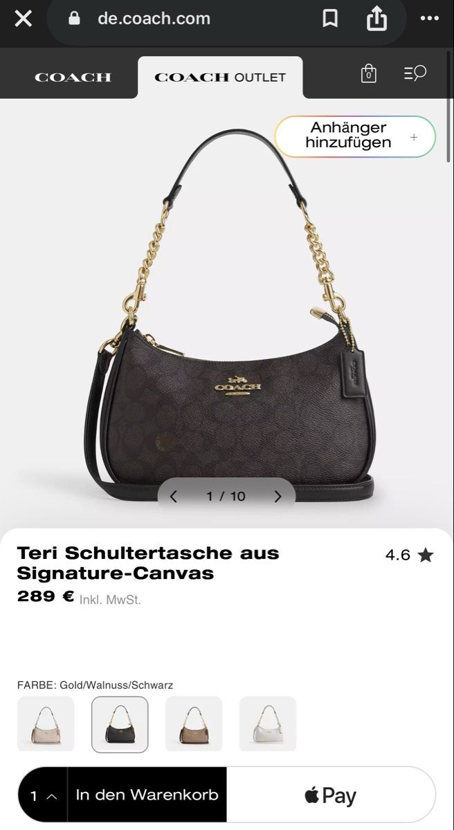 Taschen für Damen: Coach – Neu (gemäss Beschreibung) aus Wattwil von BL0NDA 4