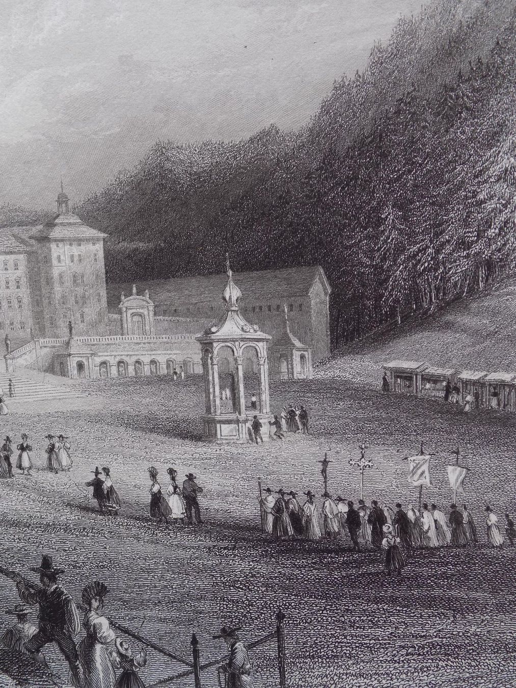 Incisioni: The abbey of Einsiedeln – Usato da Risch venduto da Rischli15 6