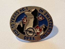 1 Pin Opel - for 10 years no.1 in switzerland