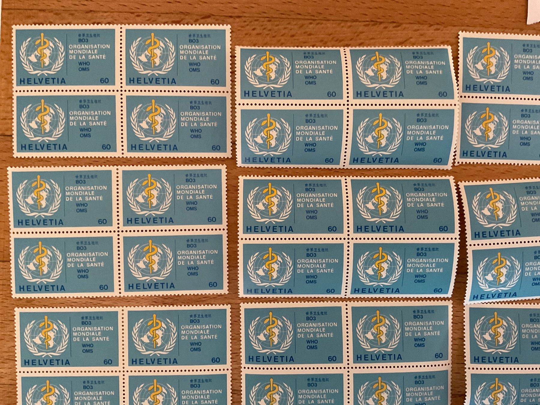 Tutti i francobolli: 60Fr Ämter Frankaturware ungestempelt postfrisch Sammlung – Nuovo (secondo la descrizione) da Wil SG venduto da Chefsugus 1