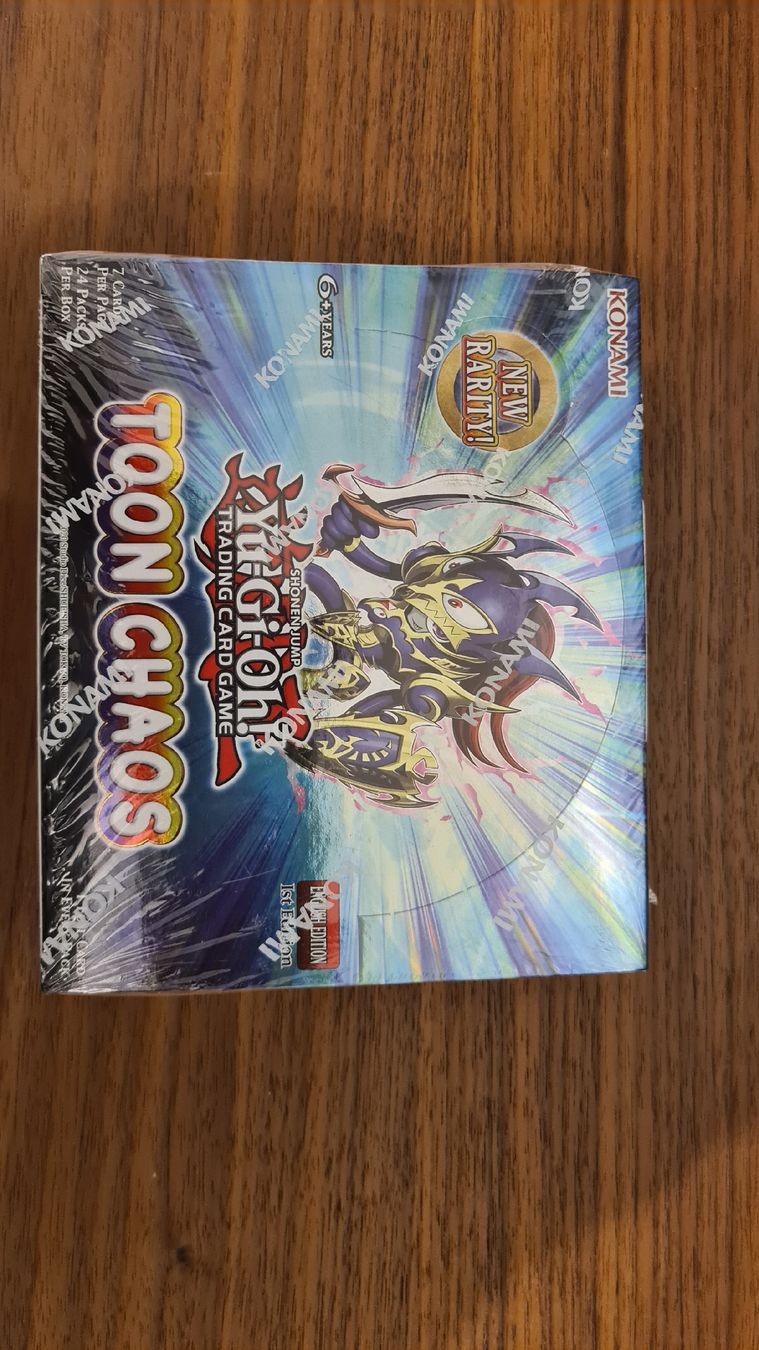 Yugioh Carte collezionabili: Yugioh Toon Chaos Display 1. Edition – Nuovo e nell'imballaggio originale da Neuenhof venduto da thr_jk5d