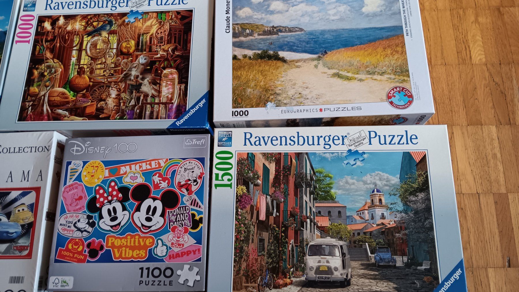 Ravensburger Puzzle: Lot Puzzle, Von 1000-1500 Teile – Usato da Dietikon venduto da Rabia 1