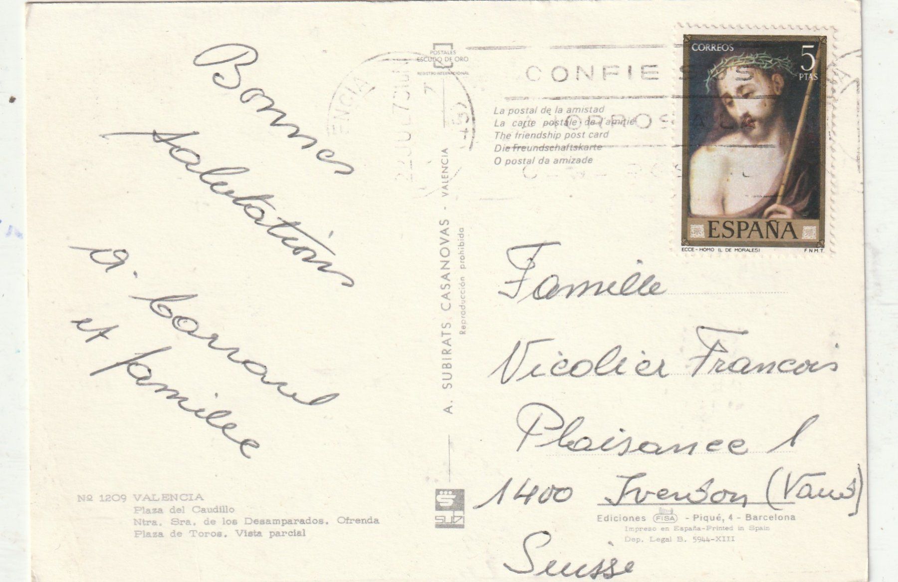 Cartoline postali: Valencia – Usato da Lumbrein venduto da made02 1