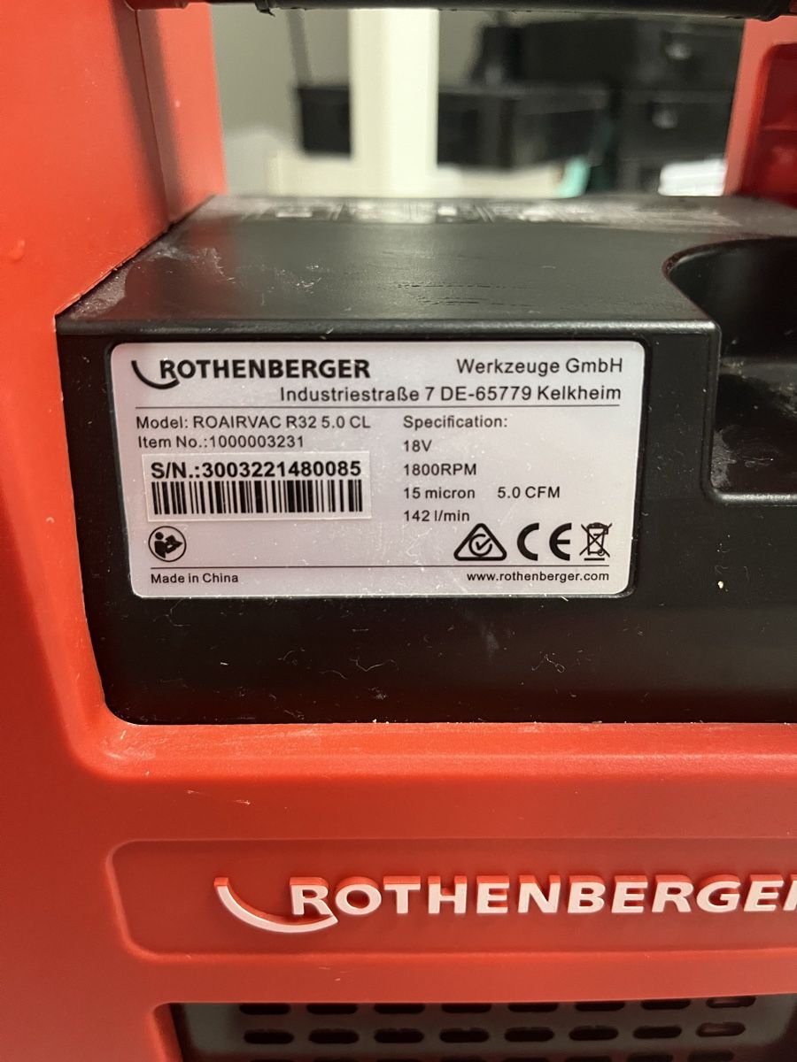 Rothenberger Tutte le macchine: Rothenberger R32 5.0 CL Basis Set – Nuovo (secondo la descrizione) da Au ZH venduto da Flaw1985 1