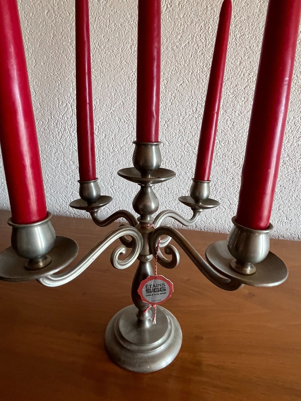 Portacandele: Kerzenständer Zinn – Usato da Montlingen venduto da Giardini13 1