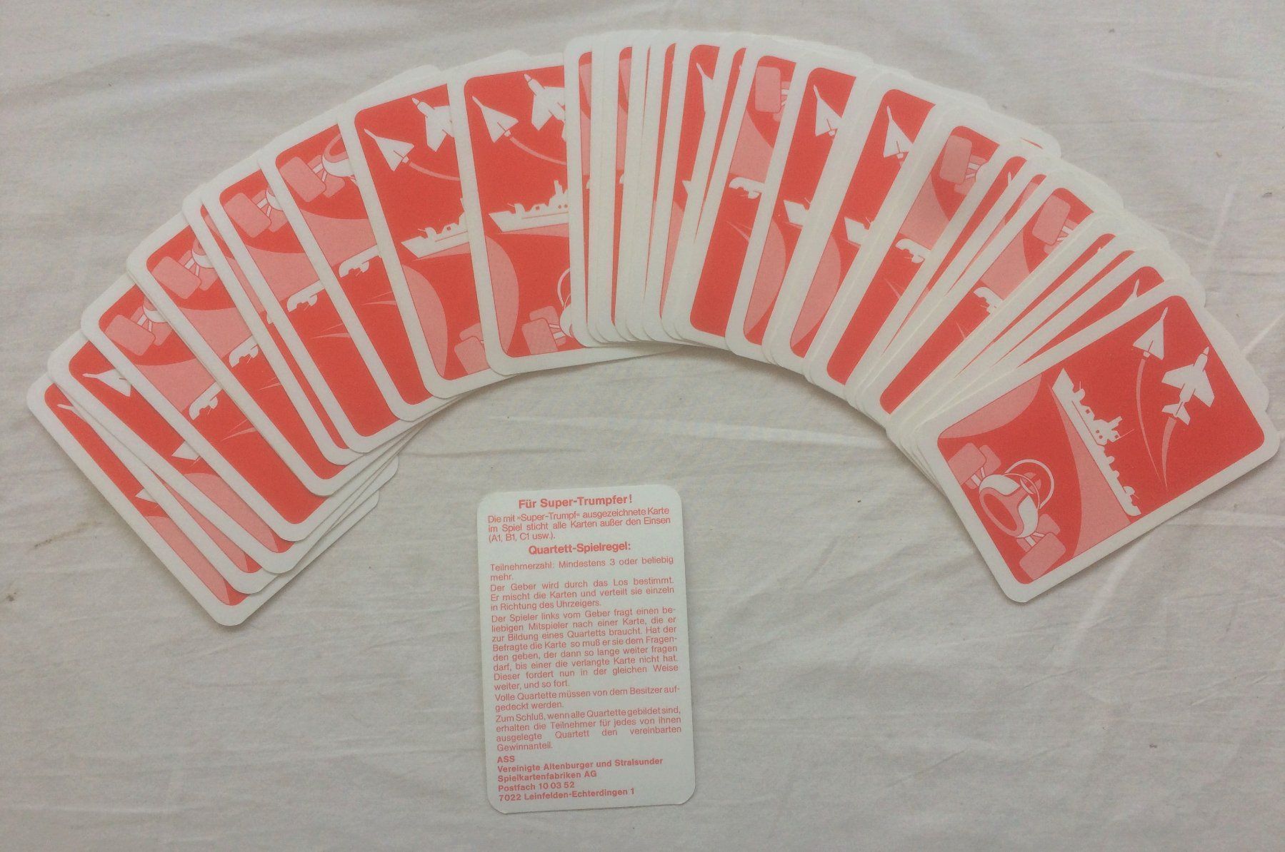 Giochi: Quartett - TOP ASS - INTERNATIONALE FEUERWEHREN – Usato da Schaffhausen venduto da durruti 3